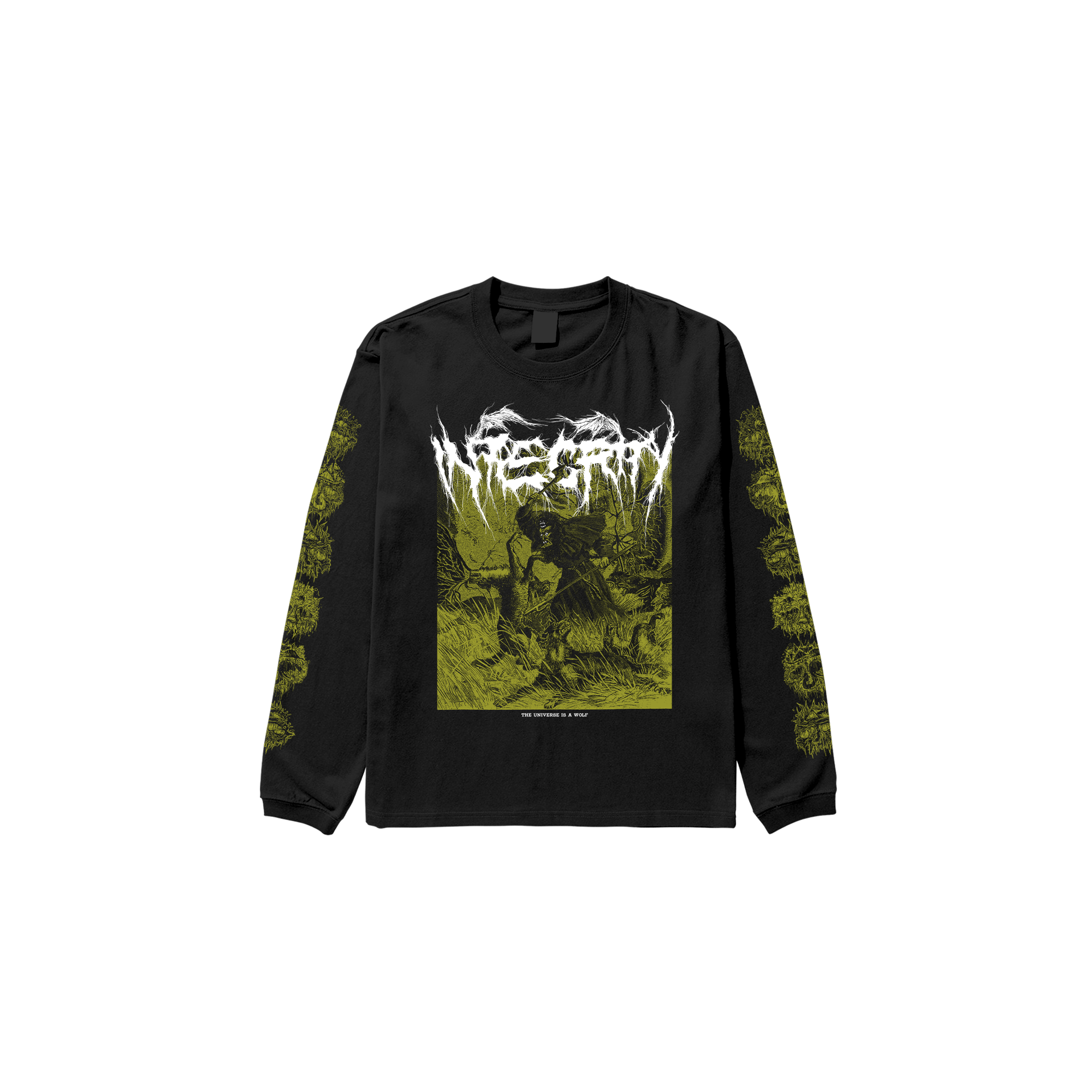 Integrity “the universe is a wolf” longsleeve