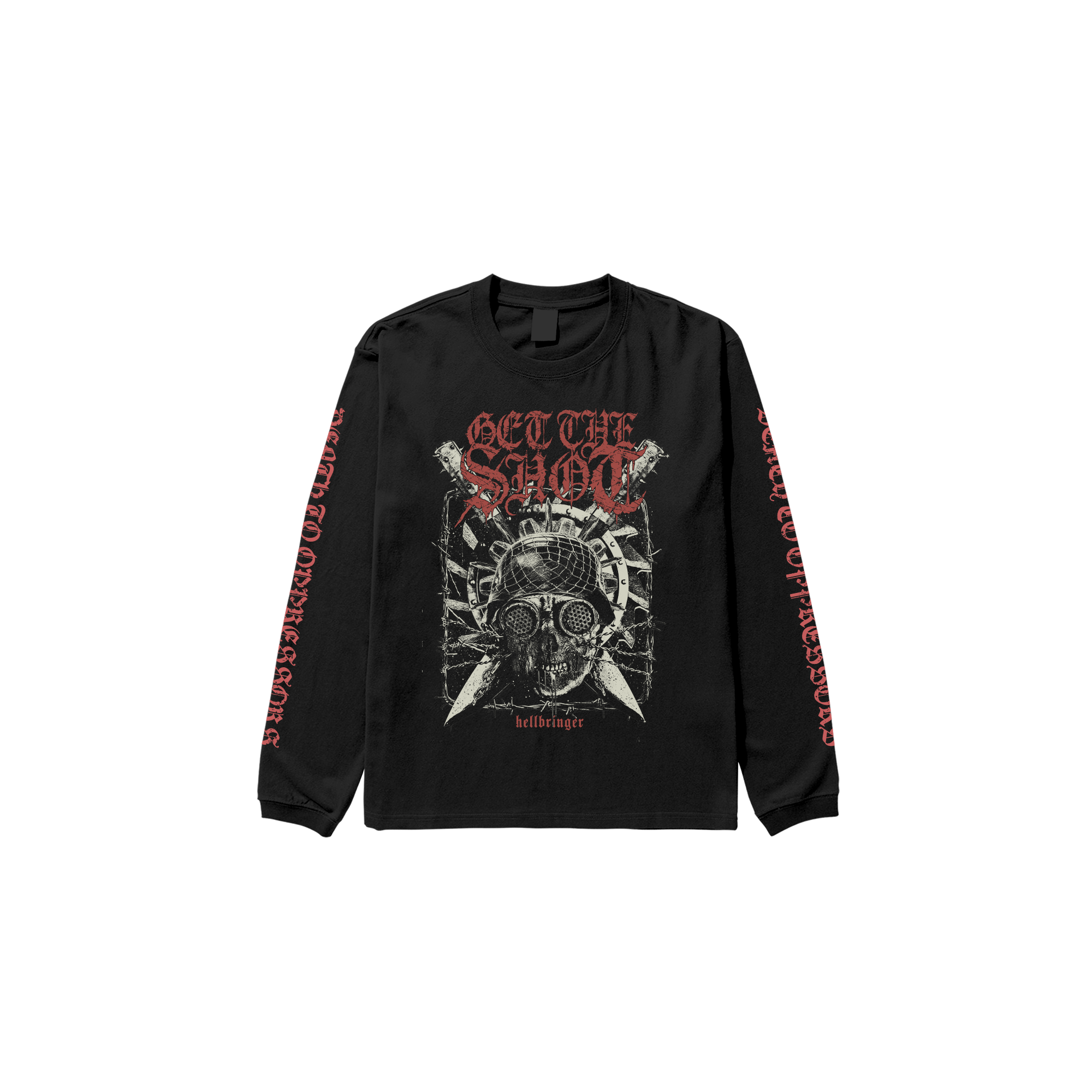 Get the shot “hellbringer” longsleeve (PRE-ORDER MON, SEPT 7) - Alternative