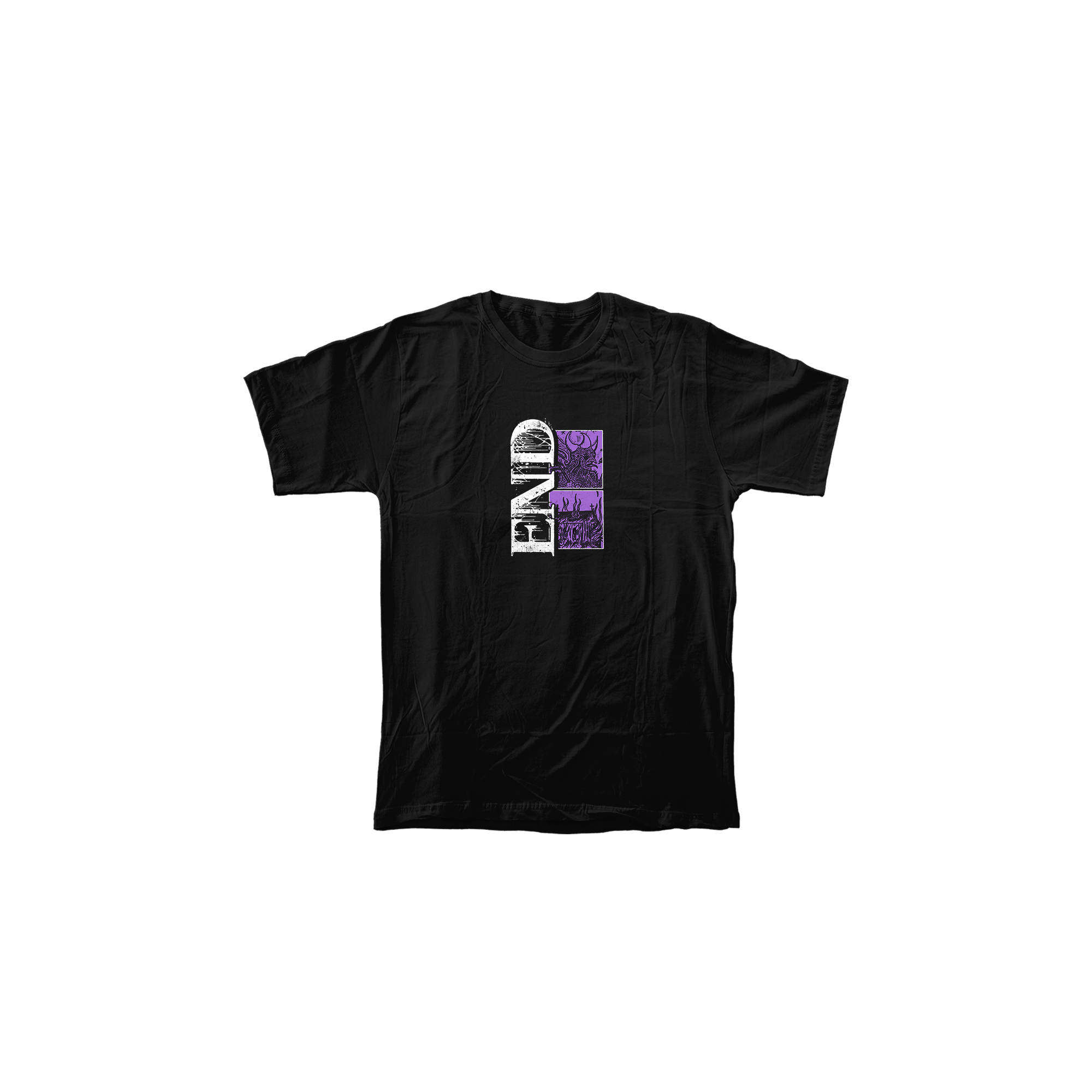 end "victim black" t-shirt